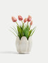 Marks & Spencer "Artificial Tulip Plant in Ceramic Pot"